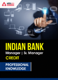 Professional Knowledge eBook for Indian Bank Manager & Senior Manager (Credit) | Complete English Medium eBook by Adda247